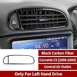 Carbon Fiber Car Central Air Outlet Sticker Decal