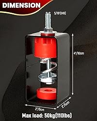 DUPDMKIN Vibration Isolator 4 Pack Ceiling Spring