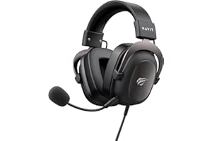Havit Headphone Fone de Ouvido H2002d, Gamer, com Microfone, Falante 53mm, Plug 3, 5mm: compatível com XBOX ONE e PS4, HAVIT, HV-H2002d