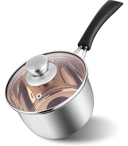 Knivesandtools Enamel Saucepan E-SP14-01, 14 Cm, Casserole En émail