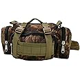 "E-Z Roll" Real Tree Print Hunting Multi-functional Bag/Sling Bag/Fanny Pack (Black Zipper)