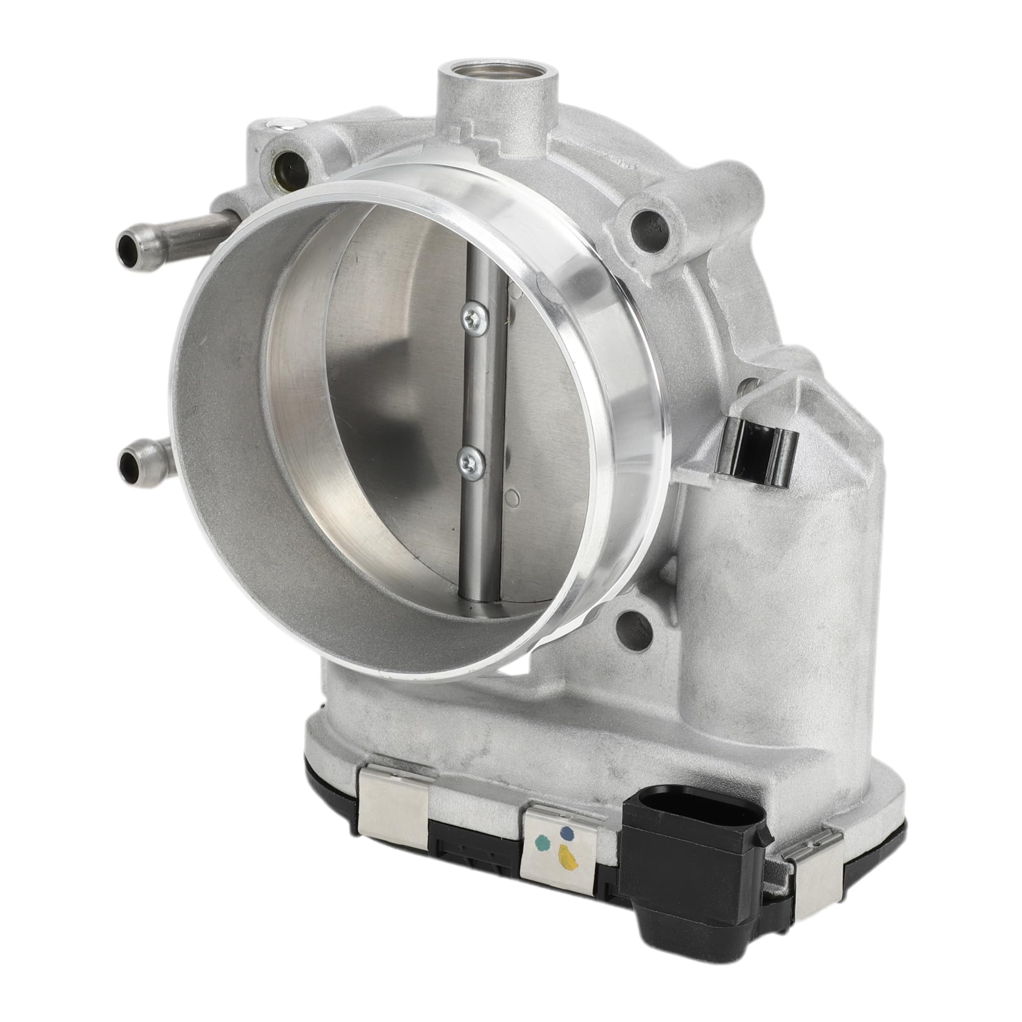 Photo 1 of HOPESPANNER Throttle Body Assembly, 84mm Throttle Body Actuator No.351003F100 for Kia K900 for Hyundai Equus for Genesis Aluminum Alloy Black, 1 Pc