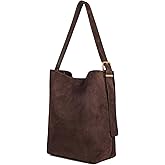Madewell Women's The Essential Bucket Tote in Suede