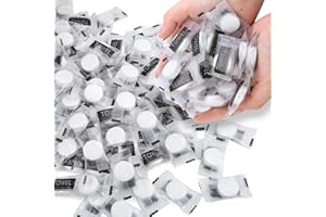 MCPINKY 580PCS Compressed Towels, Bulk Disposable Towels for Face Portable Washcloths for Travel Expandable Wipes Tablets Survival Gear Kit for Outdoors Camping Hiking Hotel