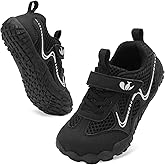 FEETCITY Wide Kids Barefoot Shoes Boys Girls Anti-Slip Kids Sport Sneakers Hiking Shoes Breathable Tennis Sneakers for Little Big Kid