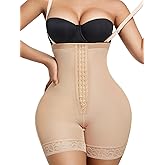 IIXWUQ Fajas Colombianas Moldeadoras Shapewear Tummy Control Post Surgery Compression Butt Lifter for Women