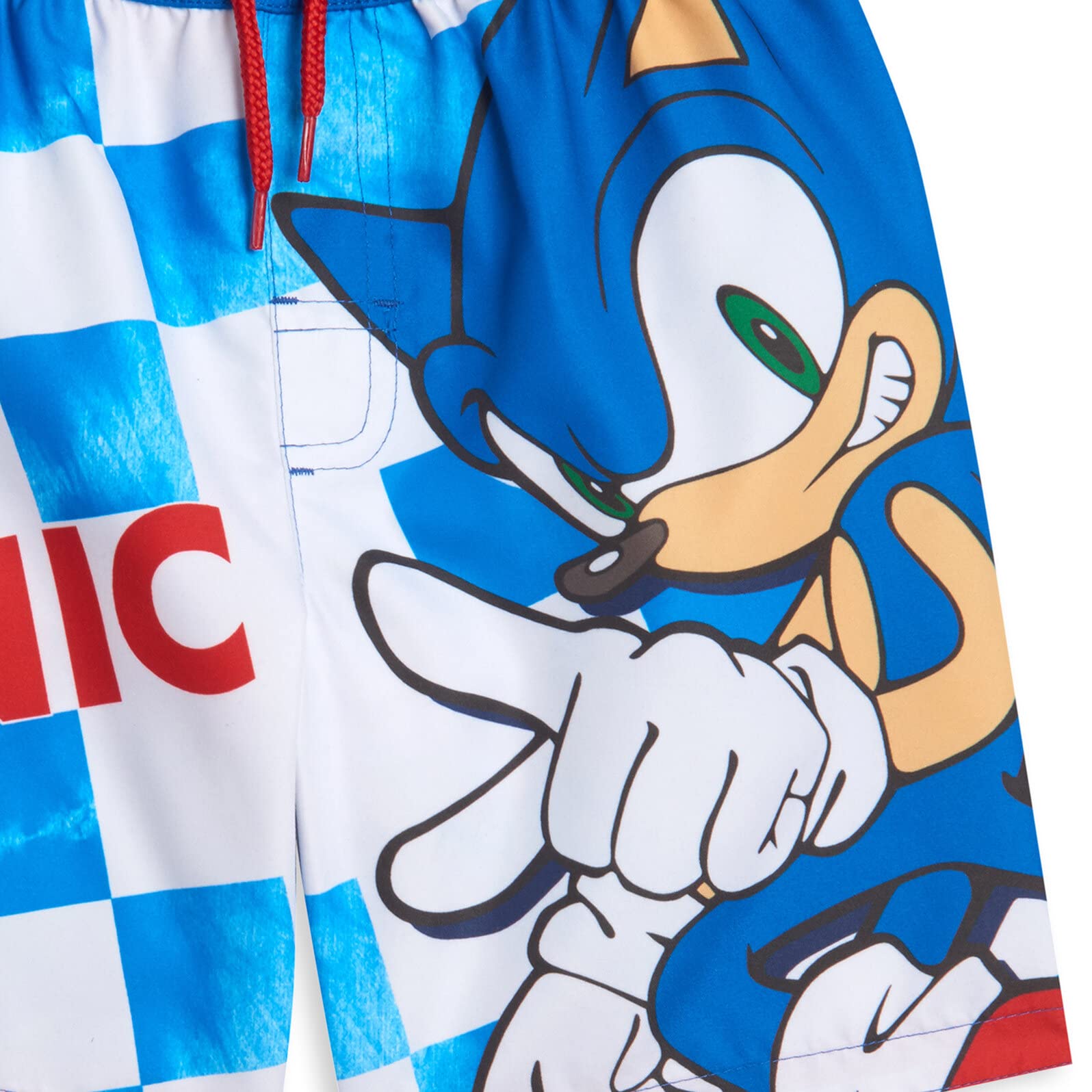SEGA Sonic The Hedgehog Swim Trunks Bathing Suit