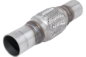 FORTLUFT Exhaust Flex Connector With Extension Pipes (1.50''x4.00''x8.00''/38x102x203mm)