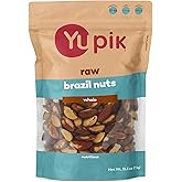 Yupik Raw Brazil Nuts, 2.2 lb (35.2 oz), Gluten-Free, Kosher, Shelled, Unsalted, Unroasted, Raw Nuts, Nutritious Healthy Snacks, Rich in Selenium