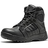 BOTAS PRO Mens Tactical Boots Side Zipper 6 Inch Lightweight Comfortable Military Tactical Boots Army Boot(BMP111)