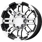Vision 375 Warrior Gloss Black Wheel with Machined Face (20x9"/8x170mm)