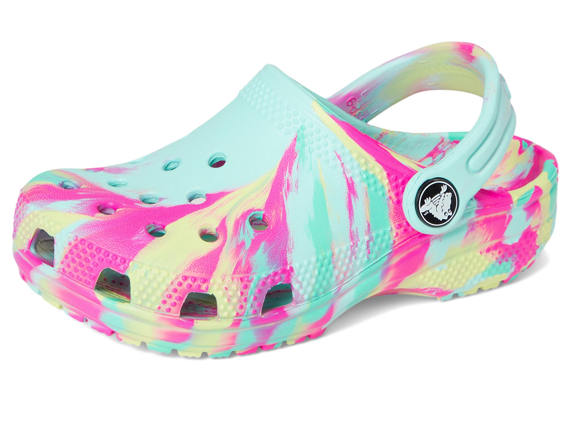 Crocs Kids' Classic Marbled Tie-Dye Clog
