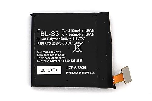 BL-S3 Battery Replacement for LG G Watch R W110 LG Watch W150