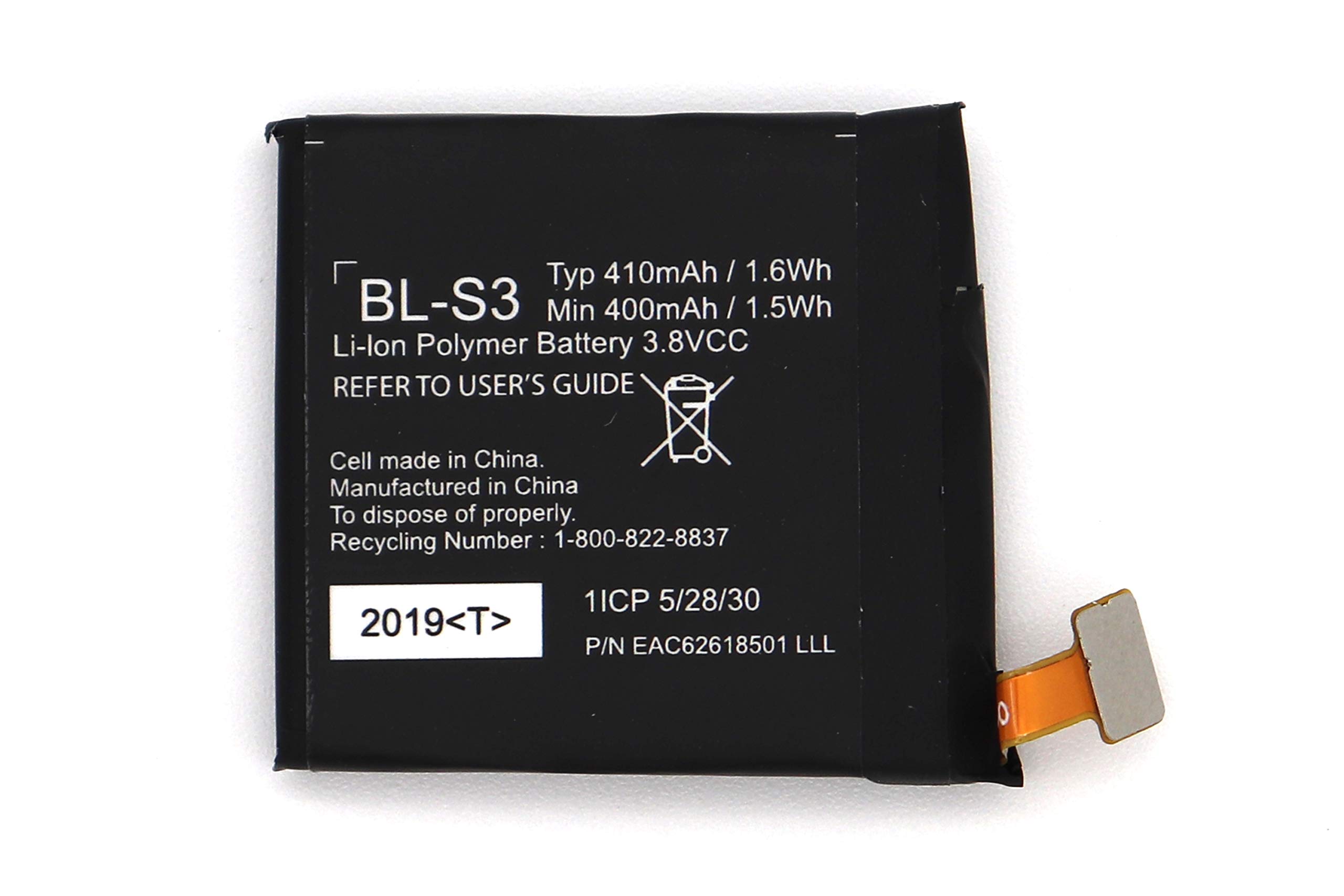 BL-S3 Battery Replacement for LG G Watch R W110 LG Watch W150