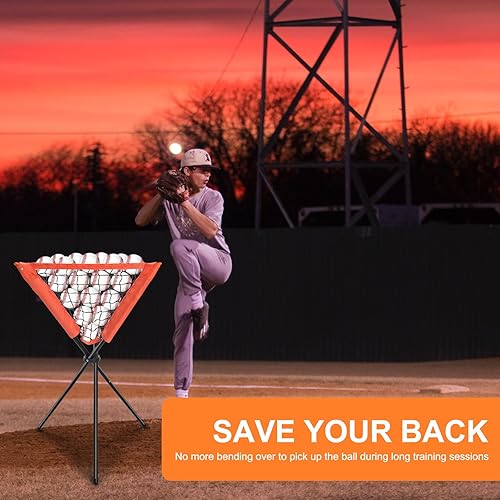 Eastgoing Heavy Duty Baseball and Softball Portable Travel Batting Tee. Easy Adjustable Height | Portable ＆ Collapsible. Hittin　並行輸入 Eastgoing Heavy Duty Baseball And Softball Portable Travel Batting