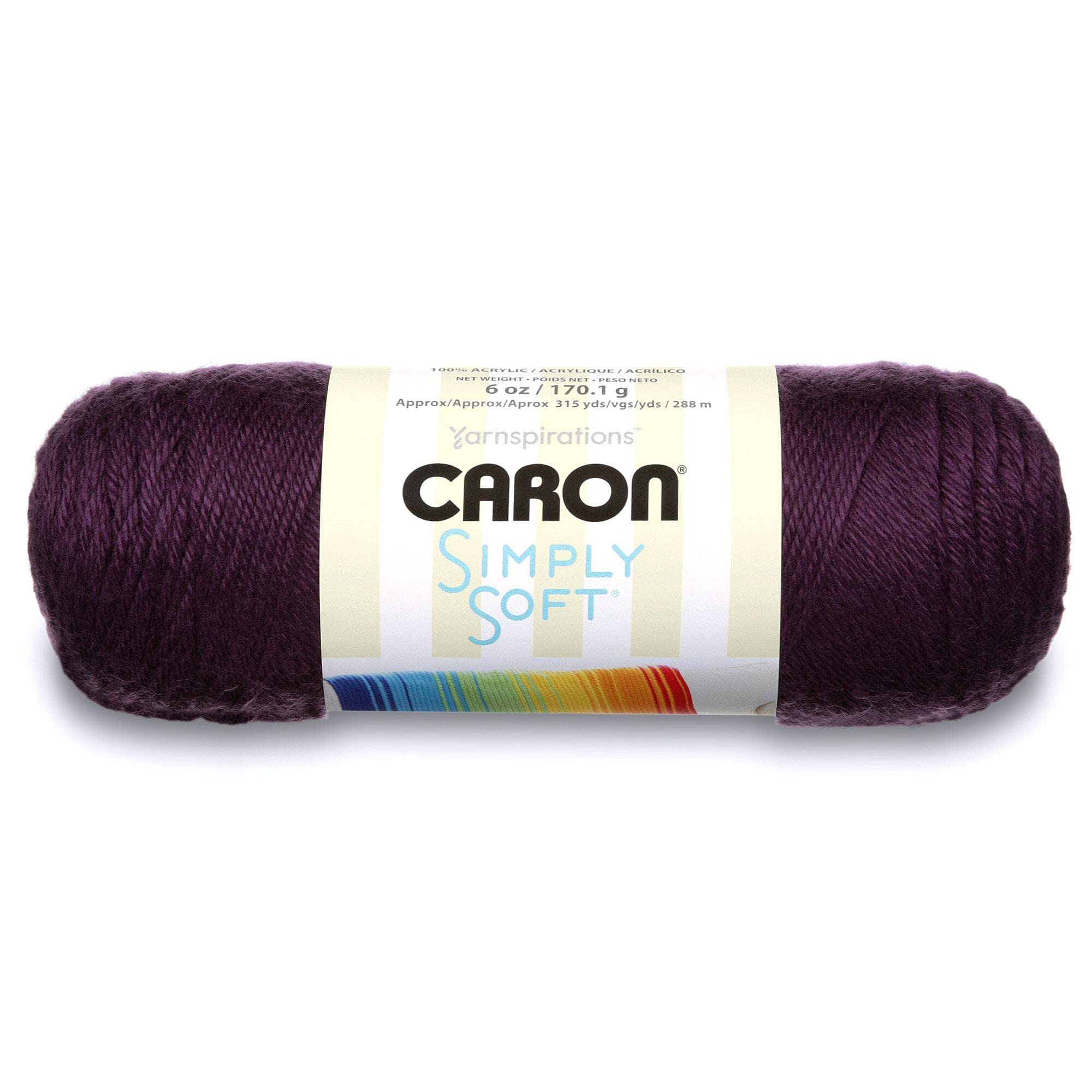 Caron Simply Soft, Plum Perfect, 170.1g, H970039761