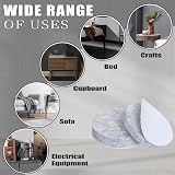 Yelanon Felt Furniture Pads 278 Pcs Self Adhesive Anti Scratch Floor Protectors view 4