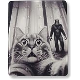 devembr Snowboard Stomp Pad for Cat Lovers, Funny Stomp Pads Snowboarding with 3D Bumps Design, PVC Material