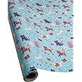 RayofSun Gift Wrapping Paper for Girls and Boys,Cool Cute Cats Pattern,Kids Happy Birthday Wrapping Paper Roll,Suitable for Cat Lovers, Birthdays,Parties,Baby Showers,17 inch X 60 ft Per Roll