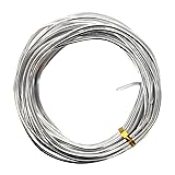 32.8 Feet Silver Aluminum Craft Wire, 10 Gauge