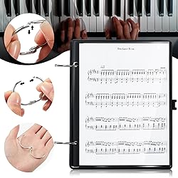 Amylove Music Flip Folder Marching Band Plastic
