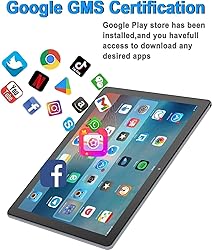 DUODUOGO Tablet 2 in 1, 10.1 inch Android