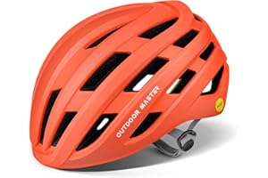 OutdoorMaster MIPS Bike Helmet for Adults-Two Removable Liners & Ventilation in Multi-Environment - Road Bicycle Helmets in Mountain, Motorway for Youth & Adult