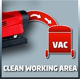 Einhell Sheet Orbital Sander 150W 23000 RPM Dust Adapter 3 Sandpapers view 6