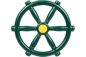 RedSwing Pirate Ship Wheel 2.0, Swingset Steering Wheel Playset Accessories, Playground Accessories for Backyard Outdoor, Green