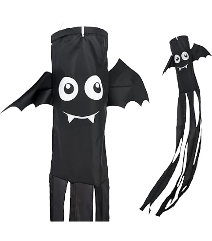 Halloween Bats Outdoor Madrona Brands Butterfly Windsock | Durable Outdoor Hanging Frankenstein Decor