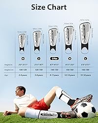 Upgraded Soccer Shin Guards for Kids Youth