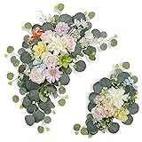 Odouzy Artificial Wedding Arch Flowers for Wedding