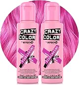 Crazy Color Pinkissimo Semi-Permanent Hair Dye Duo 200ml Vegan Formula