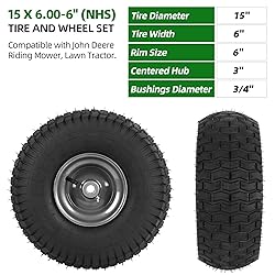 AR-PRO 2-Pack 15 x 6.00-6 Tire and Wheel