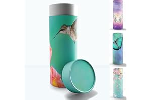 COMMEMORATIVE CREMATION URNS Hummingbird Scattering Tubes for Human Ashes TSA Approved Scattering Urn and Eco-Friendly Biodegradable Urns for Human Ashes & Biodegradable Urn for Burial at Sea