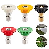 2700 Psi Pressure Washer Jet Nozzle - 5Pcs Pressure Washer Nozzle Spray Washer for Car Pressure Washer Nozzles- Stainless Ste