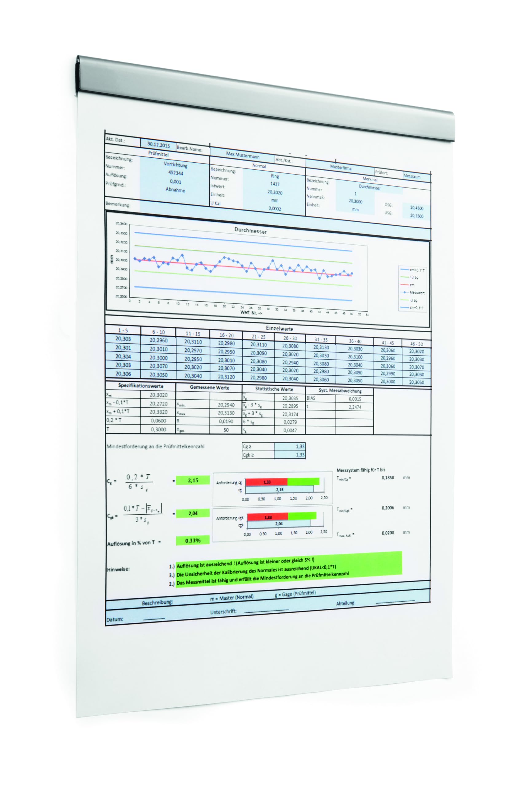 Durable DURAFIX Magnetic Rail 210 mm Silver | with Self-Adhesive Backing for Attachment to Any Surface | Pack of 5 Rails | for Securely Holding Posters, Photos and Documents in A4