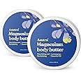 ASUTRA Magnesium Body Butter Lotion, 6.76 oz (Pack of 2), Soothing Shea Butter & Almond Oil Moisturizer, Premium-Quality Magnesium Oil, Lemongrass Essential Oil