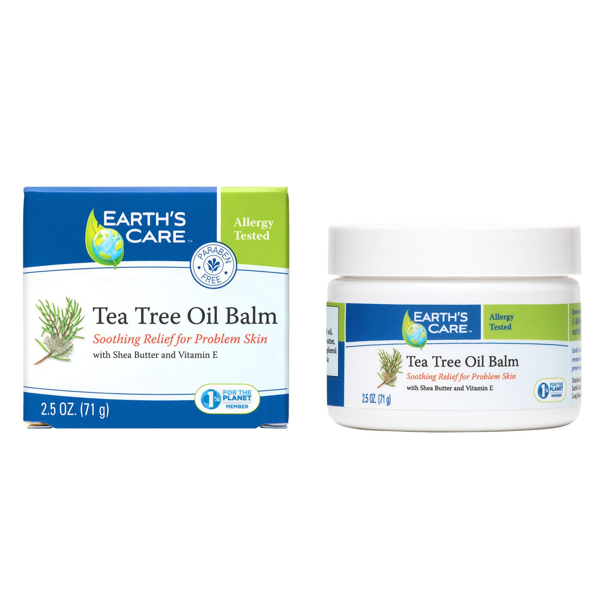 Earth's Care Tea Tree Oil Balm, 2.5 Ounce by Earth's Care