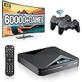 Kinhank Super Console X2 Pro Retro Game Console with 60000+Games,Video Game Console EmuELEC 4.5&Android 9.0 in 1,Compatible with 65+ Emulators,2 Controllers