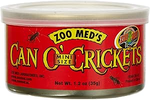 Zoo Med Can O' Crickets Insect Food, 1.2-Ounce
