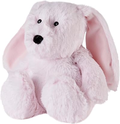 Warmies Pink Bunny Plush Microwave Heating Pad with Lavender Scent