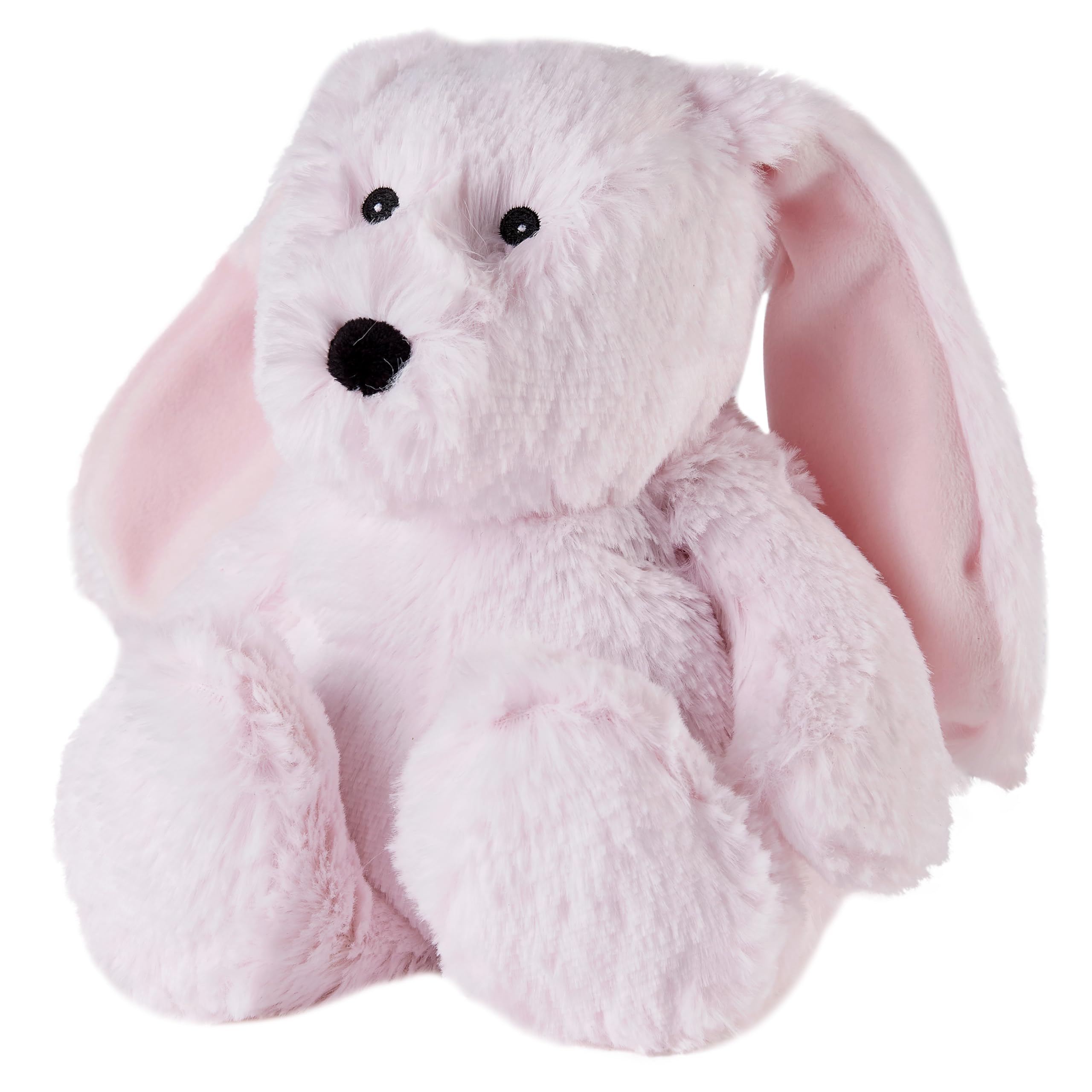 Warmies Plush Pink Bunny Microwavable, French Lavender Scent Weighted Teddy, Hot or Cold Toy for Relaxation and Warm Relief