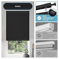 Boolegon No Drill No Tools Cellular Shades Top Down