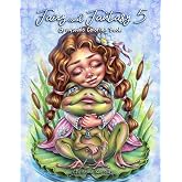 Fairy and Fantasy 5 Grayscale Coloring Book