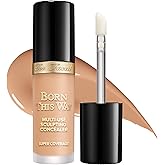 Too Faced Born This Way Super Coverage Multi-Use Concealer | Full-Coverage Hydrating Concealer for Dark Circles &amp; Blemishes with Natural Finish | Hyaluronic Acid &amp; Coconut Water