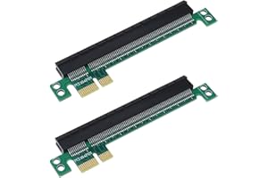 Be In Your Mind 2PCS PCI-E 1x to 16x Expander Converter Riser Card Adapter Male to Female Expansion PCI-E 16X Extension Card 