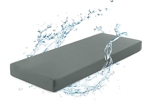 BALAPET Waterproof Sauna Seat Cushion, Thick High-Density Foam Heat Insulation Mat for Sauna Bath House Shower Room, Sauna Accessories for Infrared Sauna Resting(Gray)