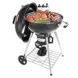 VEVOR 22 inch Charcoal Grill with Bowl, Portable