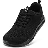 STQ Wide Toe Box Walking Shoes Women Orthopedic Swollen Feet Diabetic Tennis Running Sneakers for Plantar Fasciitis Arch Support Bunions